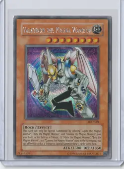 Valkyrion the Magna Warrior Secret Rare SDD-001 Limited Edition Yu-Gi-Oh Card - Image 1