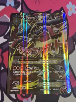M Lucario EX 055A/111 Jumbo Cards Holo - Image 1
