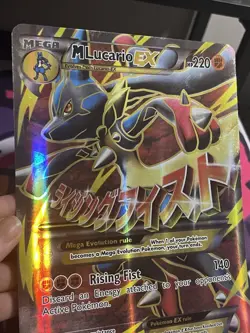M Lucario EX 055A/111 Jumbo Cards Holo - Image 3