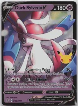 Dark Sylveon V - Promo SWSH: Sword & Shield Promo Cards SWSH134 NM - Image 1