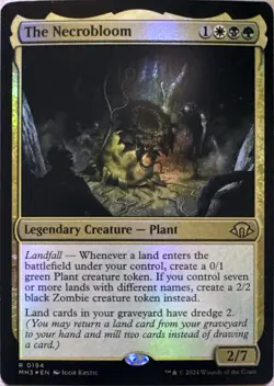 The Necrobloom Foil R Modern Horizons 3 194 NM - Image 1