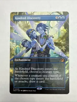 Kindred Discovery (Anime Borderless) Wilds of Eldraine: Enchanting Tales Regular - Image 1