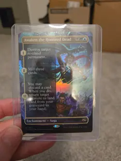 Awaken the Honored Dead (Borderless) Tarkir: Dragonstorm Foil - Image 1