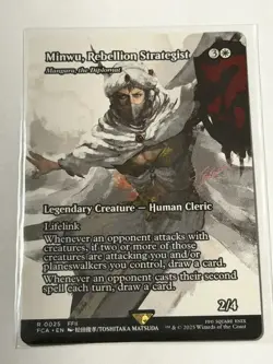 Minwu, Rebellion Strategist // Mangara, the Diplomat Showcase fca 25 - Image 1