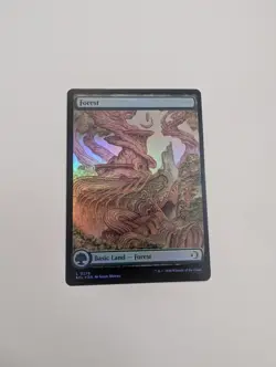 MTG - Forest 0278 (Foil) - Lorwyn Eclipsed NM/M Condition - Image 1
