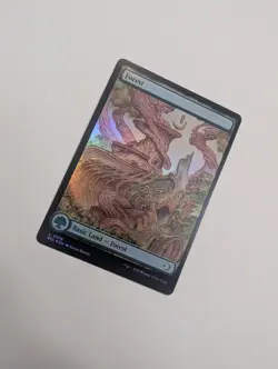 MTG - Forest 0278 (Foil) - Lorwyn Eclipsed NM/M Condition - Image 2