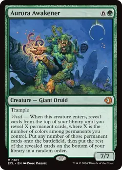 Aurora Awakener - 165 - Foil - ECL - NM - MTG Magic the Gathering - Image 1