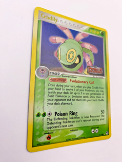 Pokemon Card - Reverse-Holo Cradily 7/108 EX Power Keepers *LP* Rare - Image 5