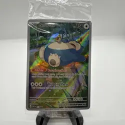 Sealed Pokemon TCG Snorlax 051 Scarlet & Violet 151 Promo - Image 1