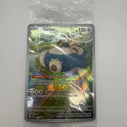 Sealed Pokemon TCG Snorlax 051 Scarlet & Violet 151 Promo - Image 2