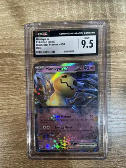 Pokemon TCG Mimikyu EX #004 Promo Scarlet & Violet - Image 1