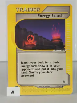 Energy Search - Expedition Base set - 153/165 - Pokemon TCG - C - Image 2