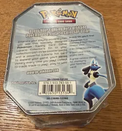 Pokemon TCG Lucario Factory Sealed Tin - Diamond & Pearl / EX Series Era - Image 3