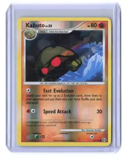 Kabuto - 67/99 Reverse Holo Platinum: Arceus XNR Pokemon TCG Vintage - Image 1