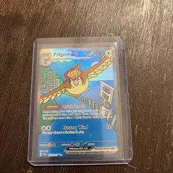 Pidgeot ex 225/197 SIR Special Illustration Rare Pokemon Obsidian Flames NM - B - Image 1