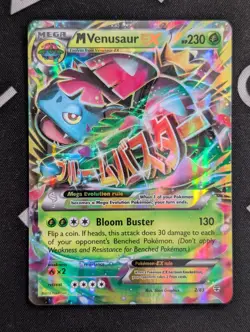 Pokemon M Venusaur EX 2/83 Generations Ultra Rare Holo LP - Image 1