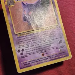 Pokemon 1999 Fossil: Gengar 20/62 - HP/DMG - Image 3