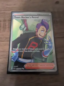 Pokemon TCG Team Rocket's Petrel 226/182 Sv10: Destined Rivals Holo NM - Image 2
