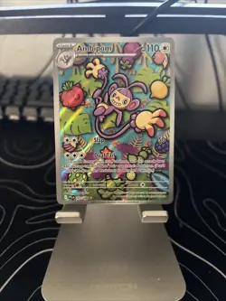 2025 POKEMON PHANTASMAL FLAMES - PFL EN #107/094 AMBIPOM ILLUSTRATION RARE - Image 1
