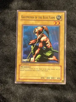 Kagemusha of the Blue Flame LOB-028 The Legend of Blue Eyes White Dragon 1st Edi - Image 1