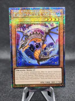 Yugioh! Black Dragon Collapserpent - RA04-EN204 - Quarter Century Secret Rare - Image 1