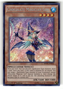 Chocolate Magician Girl MVP1-ENS52 1st Edition Secret Rare The Dark Side of Dime - Image 1