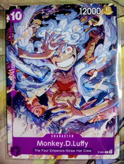 One Piece CCG: Zoro-Juurou #OP05-067 Rare Holofoil Monkey.D.Luffy - Image 4