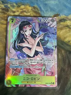 [US Seller] Nico Robin Alt Art EB03-055 SR Heroines Edition One Piece CCG JP - Image 1