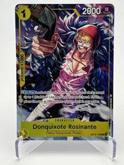 One Piece CCG Rosinante OP12-108 R Promo Illustration Box Vol.6 NM+ - Image 1