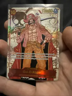 Gol D Roger OP09-118 SEC Alt Art One Piece Character Card Mint NM - Image 1