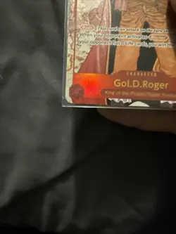 Gol D Roger OP09-118 SEC Alt Art One Piece Character Card Mint NM - Image 5
