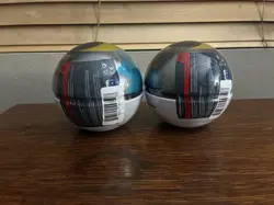 Pokemon TCG Booster Poke Ball Tin 2 Sealed Packs English Trading Card Game - Image 2