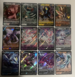 Lot of 12 Ultra Rare Holofoil Pokemon Cards Good Condition - Image 1