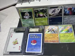 🀄Assorted Japanese Pokemon Slab/Card Lot| Old Back| Vintage| Mid-Era| GRADED - Image 4