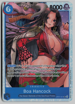 Boa Hancock OP07-051 (SR) - English One Piece Card NM - Image 1