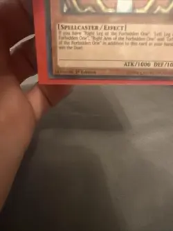 Yu-Gi-Oh! Exodia 5-Card Set YGLD-ENA17-21 Ultra Rare 1st Edition LP Condition - Image 3