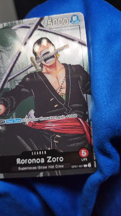 Roronoa Zoro - OP01-001 (Alternate Art) OP01-001 One Piece Promotion Cards Foil - Image 2
