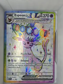 Espeon ex SVP175 Sv: Scarlet & Violet Promo Cards Holo - Image 1