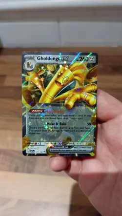 Gholdengo ex 139/182 Paradox Rift Holo Pokemon Card - Near Mint - Image 3