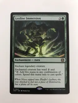 Leyline Immersion MTG Magic the Gathering Card NM Near Mint MAT - Image 1