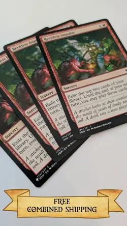 4x Reckless Impulse Innistrad: Crimson Vow Regular - Image 1