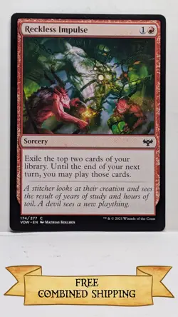 4x Reckless Impulse Innistrad: Crimson Vow Regular - Image 2