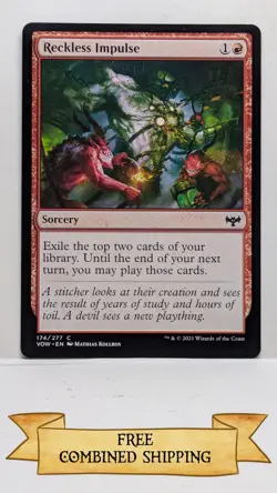 4x Reckless Impulse Innistrad: Crimson Vow Regular - Image 3