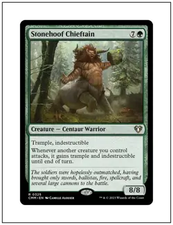 1x Stonehoof Chieftain, Magic the Gathering MTG NM - Image 1