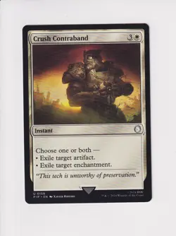 MAGIC THE GATHERING MTG FALLOUT CRUSH CONTRABAND - Image 1