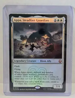 Appa, Steadfast Guardian : MTG *FOIL* Avatar: The Last Airbender #0010 / NM - Image 1