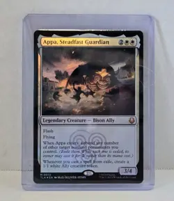 Appa, Steadfast Guardian : MTG *FOIL* Avatar: The Last Airbender #0010 / NM - Image 2