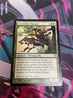 MTG - TURNTIMBER RANGER - RARE - ZENDIKAR - LP - Image 1