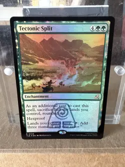 MTG Tectonic Split Foil Avatar NM - Image 1