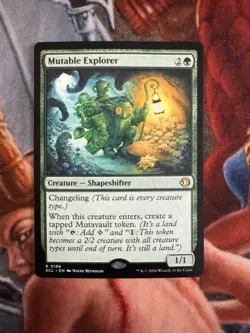 Mutable Explorer - Lorwyn Eclipsed - MtG- New! - Image 1